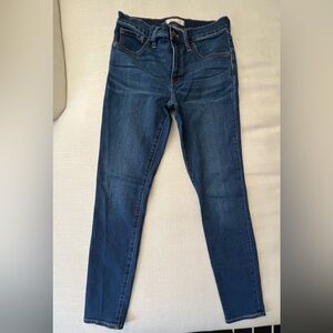 Madewell Roadtripper Denim jeans 27Classic Blue Women's Jeans